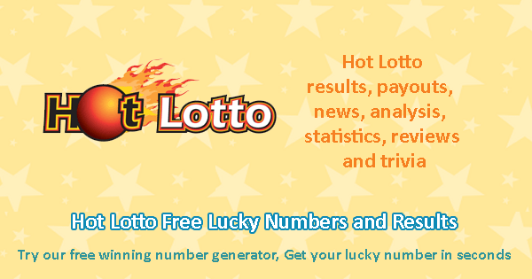 Hot Lotto Free Lucky Numbers and Results